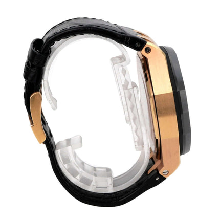 Audemars Piguet Royal Oak Offshore 26401RO.OO.A002CA.02, 18 kt Roségold mit schwarzem Lederband