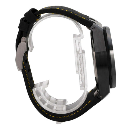 Audemars Piguet Royal Oak Offshore Chronograph 26420CE.OO.A005VE.01 seitliche Ansicht mit schwarzem Kautschukband.