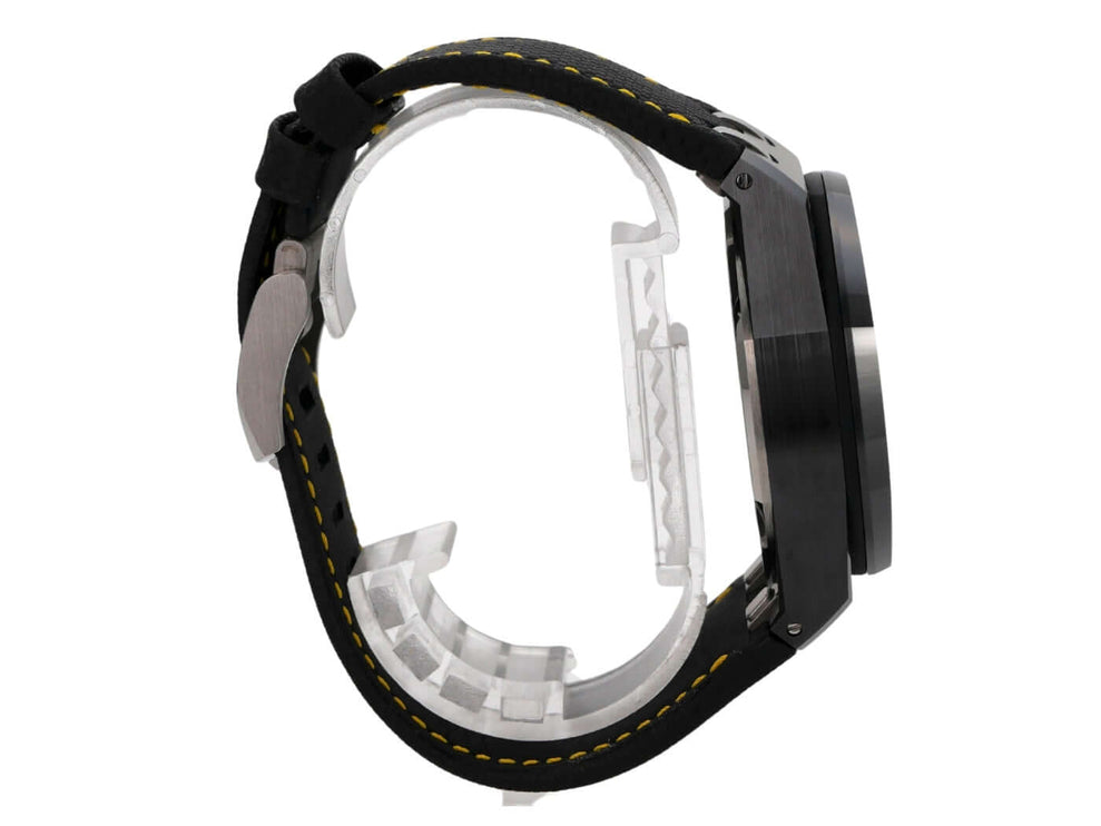 Audemars Piguet Royal Oak Offshore Chronograph 26420CE.OO.A005VE.01 seitliche Ansicht mit schwarzem Kautschukband.