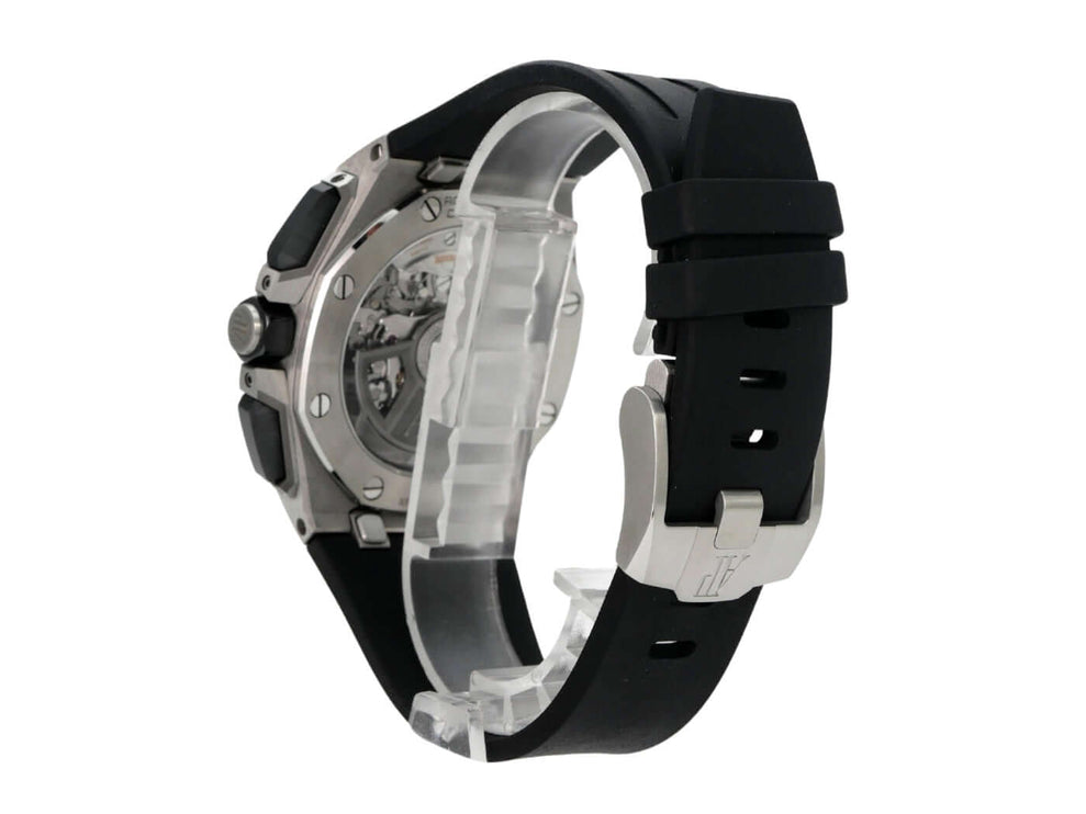 Audemars Piguet Royal Oak Offshore Chronograph 26420SO.OO.A002CA.01 mit schwarzem Kautschukband und Edelstahlgehäuse