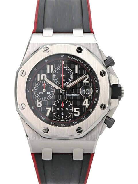Audemars Piguet Royal Oak Offshore 26470ST.OO.A101CR.01 mit schwarzem Zifferblatt und Edelstahlgehäuse