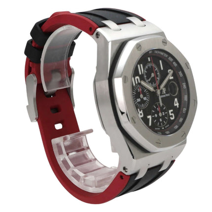 Audemars Piguet Royal Oak Offshore 26470ST.OO.A101CR.01 Sportuhr aus Edelstahl mit schwarzem Zifferblatt