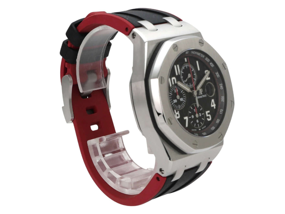 Audemars Piguet Royal Oak Offshore 26470ST.OO.A101CR.01 Sportuhr aus Edelstahl mit schwarzem Zifferblatt