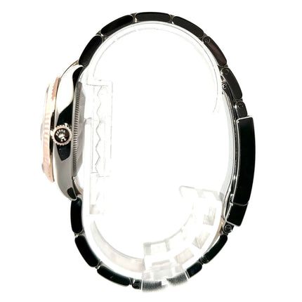 Rolex Datejust 31 Seitenansicht mit Edelstahl und Everose-Gold Armband, Ref. 278271, 31mm Gehäuse, Automatikwerk