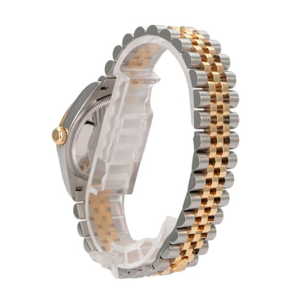 Rolex Datejust 31 Oystersteel Gelbgold 278273 Silber R DIA Jubile-Band Armband aus Edelstahl und 18 kt Gelbgold.