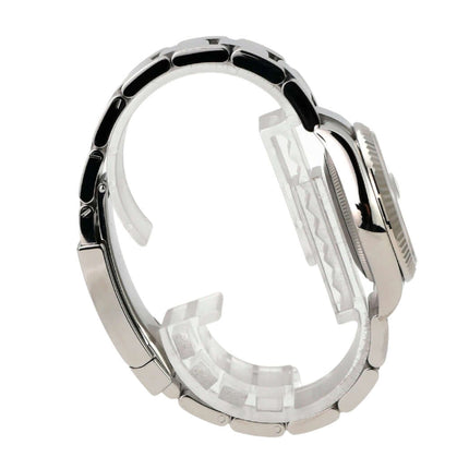 Rolex Oyster Datejust 31 278274 Weiss Römisch Ansicht des Edelstahlarmbands und Gehäuses.