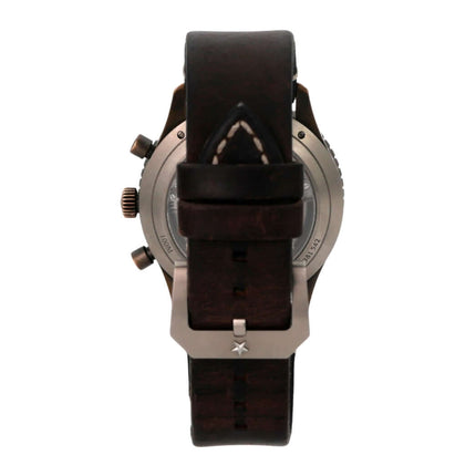 Zenith Pilot Cronometro Tipo CP-2 Flyback 29.2240.405-18.C801 mit Bronzegehäuse und braunem Lederband