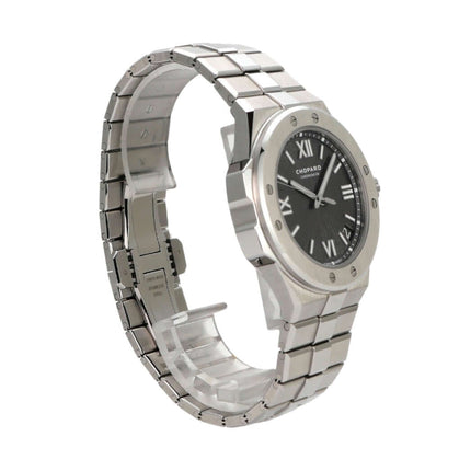 Chopard Alpine Eagle Large 41 Ref. 298600-3002, Edelstahl, graues Zifferblatt, Automatik, elegantes Design.