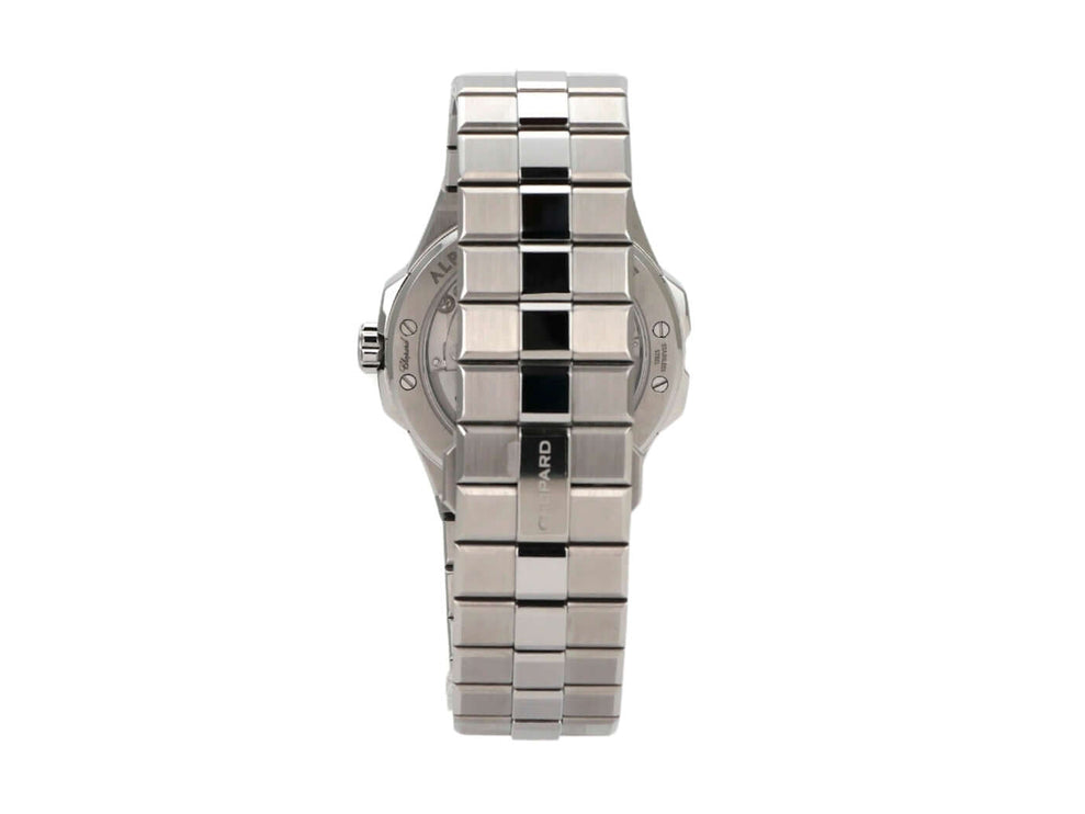 Chopard Alpine Eagle Large 41 Ref. 298600-3002, Edelstahlarmband, elegante Uhr, grau, Automatik, wasserdicht bis 10 bar