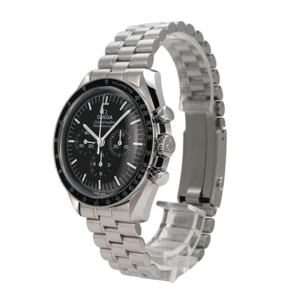Omega Speedmaster Professional Moonwatch 310.30.42.50.01.001 mit Edelstahlarmband und schwarzem Zifferblatt