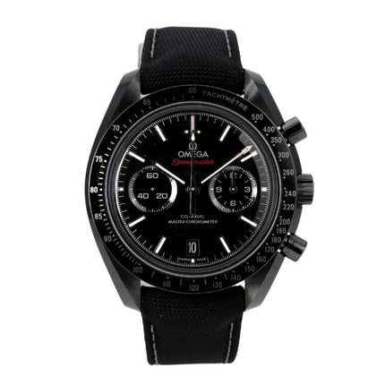 Omega Speedmaster Moonwatch Dark Side of the Moon 310.92.44.51.01.002 schwarzes Keramik-Chronographenmodell mit Nylonarmband