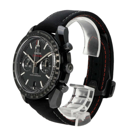Omega Speedmaster Moonwatch Dark Side of the Moon 310.92.44.51.01.002 mit schwarzem Keramikgehäuse und Nylonarmband