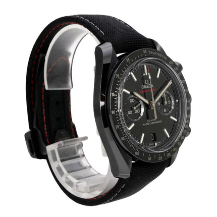 Omega Speedmaster Moonwatch Dark Side of the Moon 310.92.44.51.01.002 schwarzer Chronograph mit Keramikgehäuse und Nylonarmband
