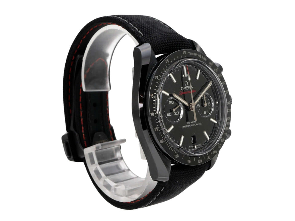 Omega Speedmaster Moonwatch Dark Side of the Moon 310.92.44.51.01.002 schwarzer Chronograph mit Keramikgehäuse und Nylonarmband