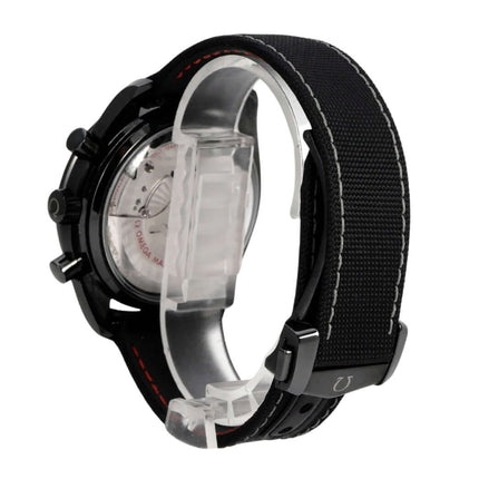 Omega Speedmaster Moonwatch Dark Side of the Moon 310.92.44.51.01.002 mit schwarzem Keramikgehäuse und Nylonarmband