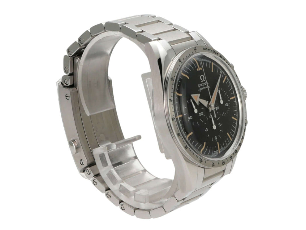 Omega Speedmaster 57 Chronograph Limited 311.10.39.30.01.001 Edelstahlgehäuse und schwarzes Zifferblatt.