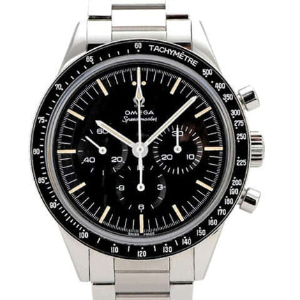Omega Moonwatch Chronograph Kaliber 321 Ref. 311.30.40.30.01.001 mit schwarzem Zifferblatt und Edelstahlband