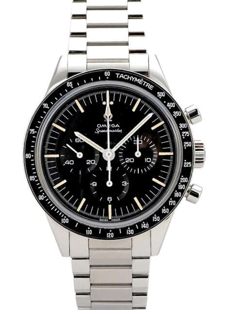 Omega Moonwatch Chronograph Kaliber 321 Ref. 311.30.40.30.01.001 mit schwarzem Zifferblatt und Edelstahlband