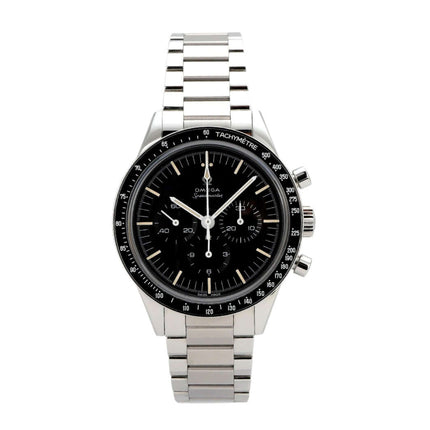 Omega Moonwatch Chronograph Kaliber 321 Ref. 311.30.40.30.01.001 mit Edelstahlband und schwarzem Zifferblatt