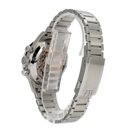 Omega Moonwatch Chronograph Kaliber 321 Ref. 311.30.40.30.01.001 Edelstahlgehäuse und -band im Profil.