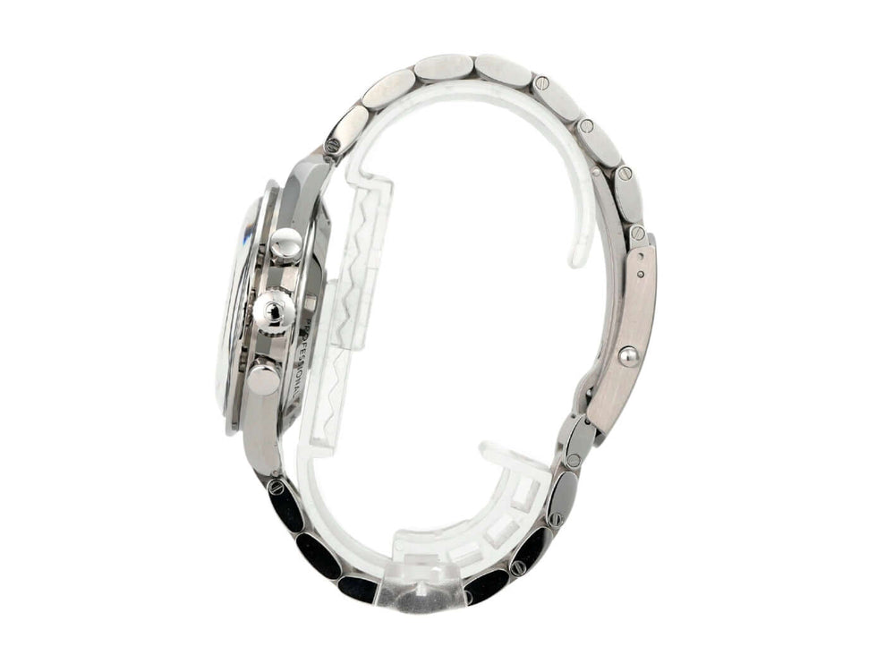 Omega Speedmaster Professional Moonwatch 311.30.42.30.01.005 Seitenansicht des Armbands und Gehäuses.