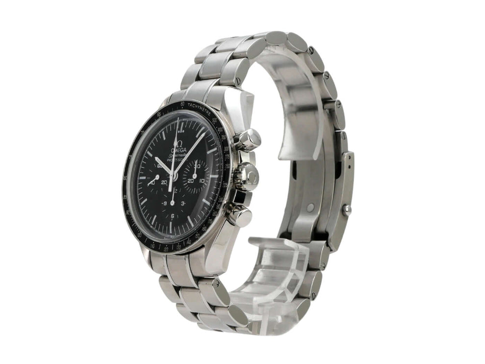 Omega Speedmaster Professional Moonwatch 311.30.42.30.01.005 mit Edelstahlarmband und schwarzem Zifferblatt