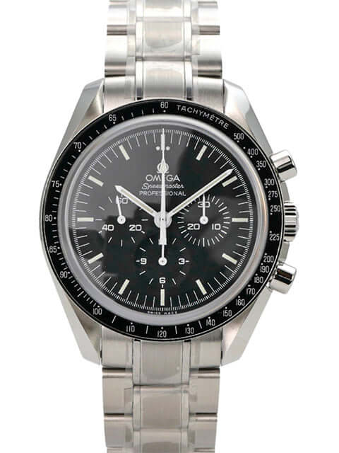 Omega Speedmaster Professional Moonwatch 311.30.42.30.01.006 mit Edelstahlgehäuse und schwarzem Zifferblatt