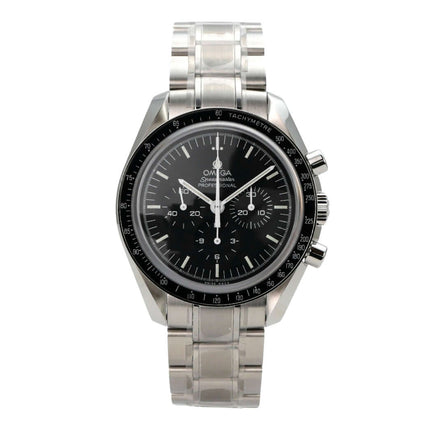 Omega Speedmaster Professional Moonwatch 311.30.42.30.01.006 mit Edelstahl-Gehäuse und schwarzem Zifferblatt