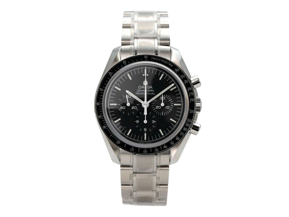 Omega Speedmaster Professional Moonwatch 311.30.42.30.01.006 mit Edelstahl-Gehäuse und schwarzem Zifferblatt