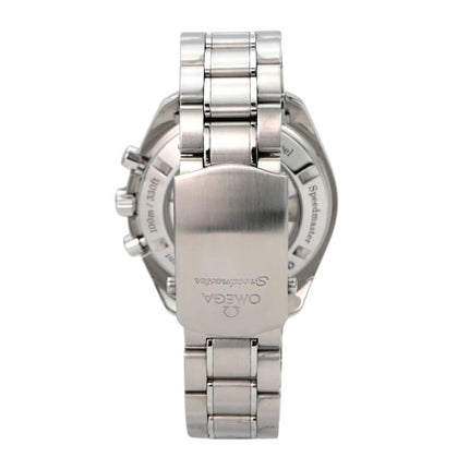 Omega Speedmaster Moonwatch Co-Axial Chronograph 311.30.44.50.01.002 Edelstahlarmband mit Sicherheitsfaltschließe, Rückseite