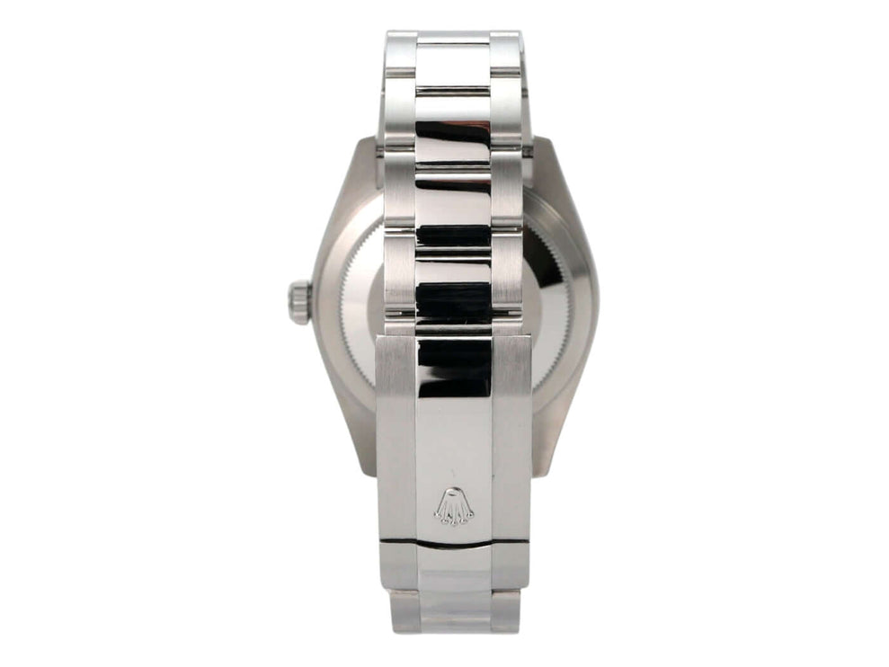Rolex Sky-Dweller 326934 Weiß - Ansicht des Edelstahlarmbands von hinten