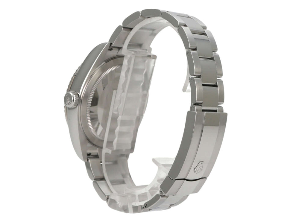 Rolex Sky-Dweller 326934 Weiß aus Edelstahl und Weißgold mit weißem Zifferblatt und Oyster-Armband