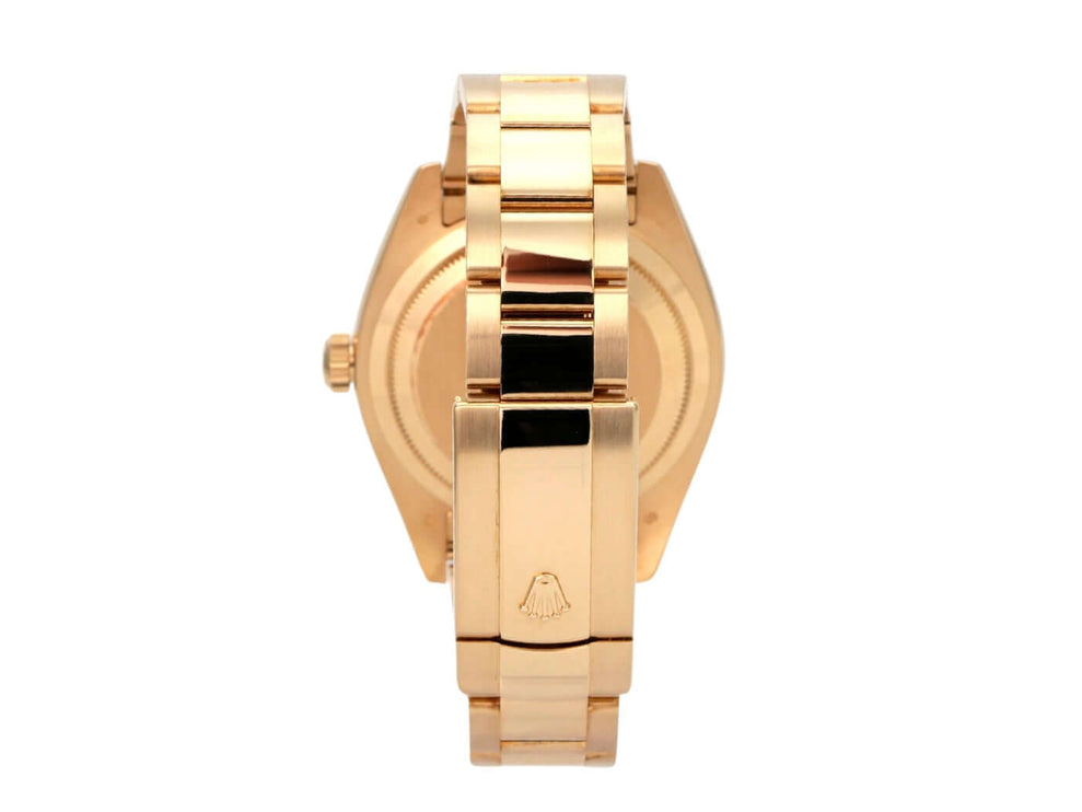 Rolex Sky-Dweller 326938 Gelbgold Champagnerfarben, Luxusarmbanduhr aus 18 kt Gelbgold mit Oysterclasp-Faltschließe