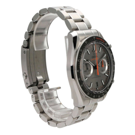 Omega Speedmaster Racing Chronograph 329.30.44.51.06.001 mit Edelstahlband und grauem Zifferblatt