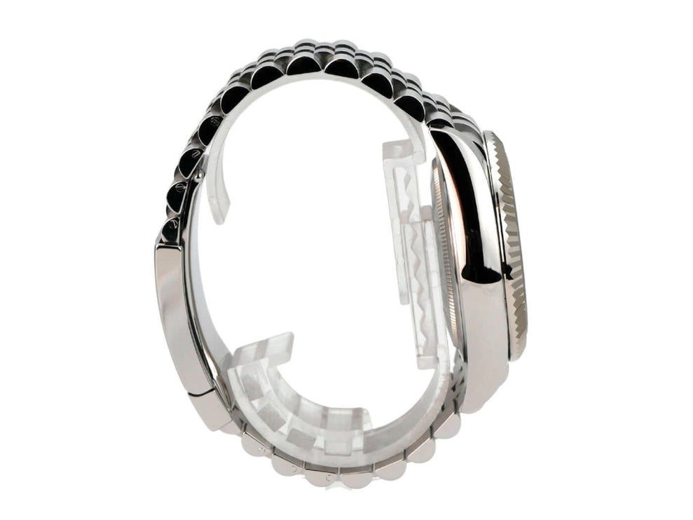 Rolex Sky-Dweller 336934 Blau Jubile-Band - Detailansicht der Schließe des Jubile-Armbands mit Oysterclasp