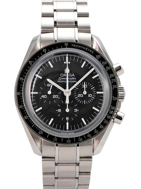 Omega Speedmaster Professional Moonwatch 3570.50.00 - schwarze Chronographenuhr aus Edelstahl mit Tachymeter