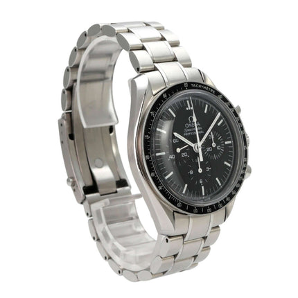 Omega Speedmaster Professional Moonwatch 3570.50.00 mit Edelstahlarmband, schwarzem Zifferblatt und Tachymeter