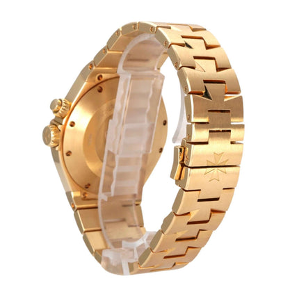 Vacheron Constantin Overseas Dual Time 47450/B01J-9228 Gelbgold Gehäuse und Armband seitliche Ansicht