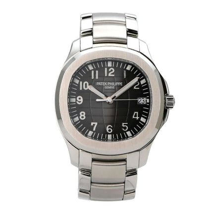 Patek Philippe Aquanaut 5167/1A-001 Edelstahlband mit schwarzem Zifferblatt und Edelstahlarmband