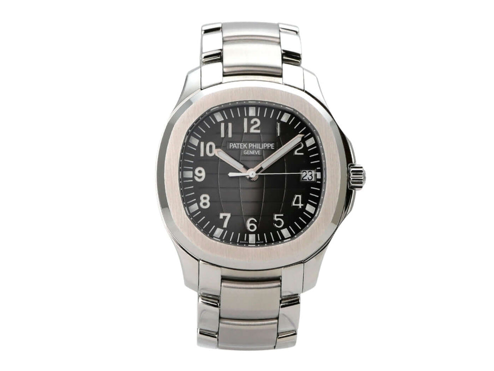 Patek Philippe Aquanaut 5167/1A-001 Edelstahlband mit schwarzem Zifferblatt und Edelstahlarmband