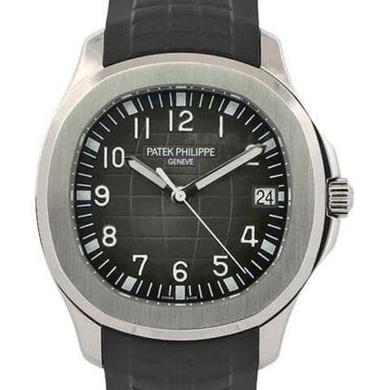 Patek Philippe Aquanaut 5167/1A-001 Edelstahlband 2022 mit schwarzem Zifferblatt und arabischen Leuchtziffern