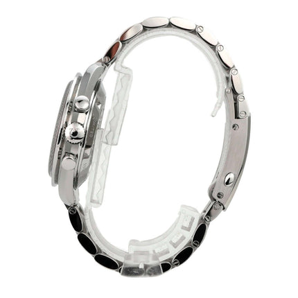 Omega Speedmaster Moonwatch 522.30.42.30.06.001 Tokyo 2020 Ansicht der Seite mit Edelstahlarmband.