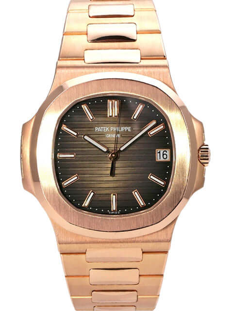Patek Philippe Nautilus Roségold 5711/1R-001 mit braunem Zifferblatt und Roségoldarmband