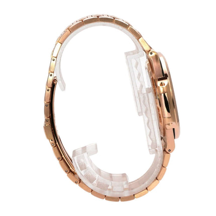 Patek Philippe Nautilus Roségold 5711/1R-001 Ansicht von der Seite, roségoldenes Armband und Gehäuse.