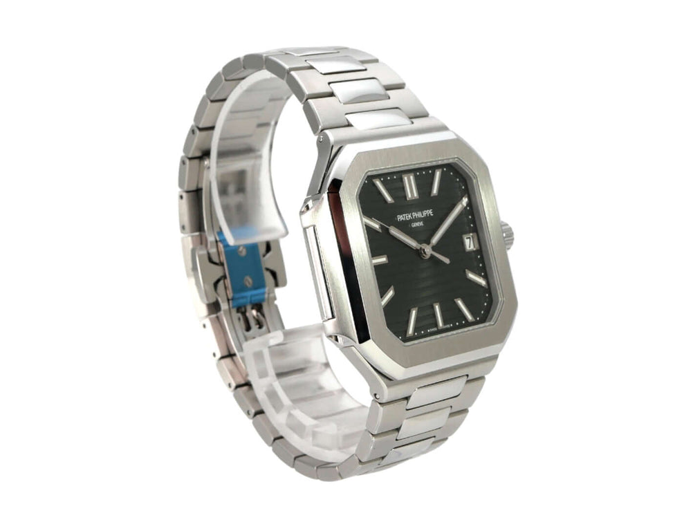 Patek Philippe Cubitus 5821/1A-001 mit grünem Zifferblatt und Edelstahlarmband