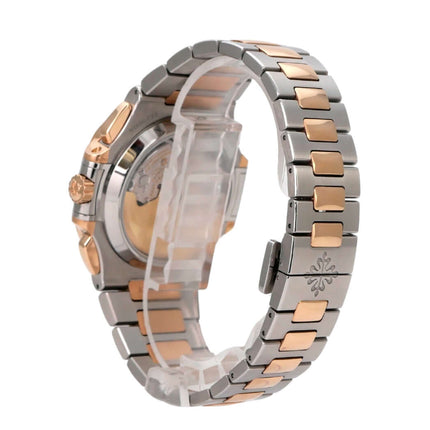Patek Philippe Nautilus 5980/1AR-001 Edelstahl Roségold, Edelstahl- und Roségoldarmband, Seitenansicht