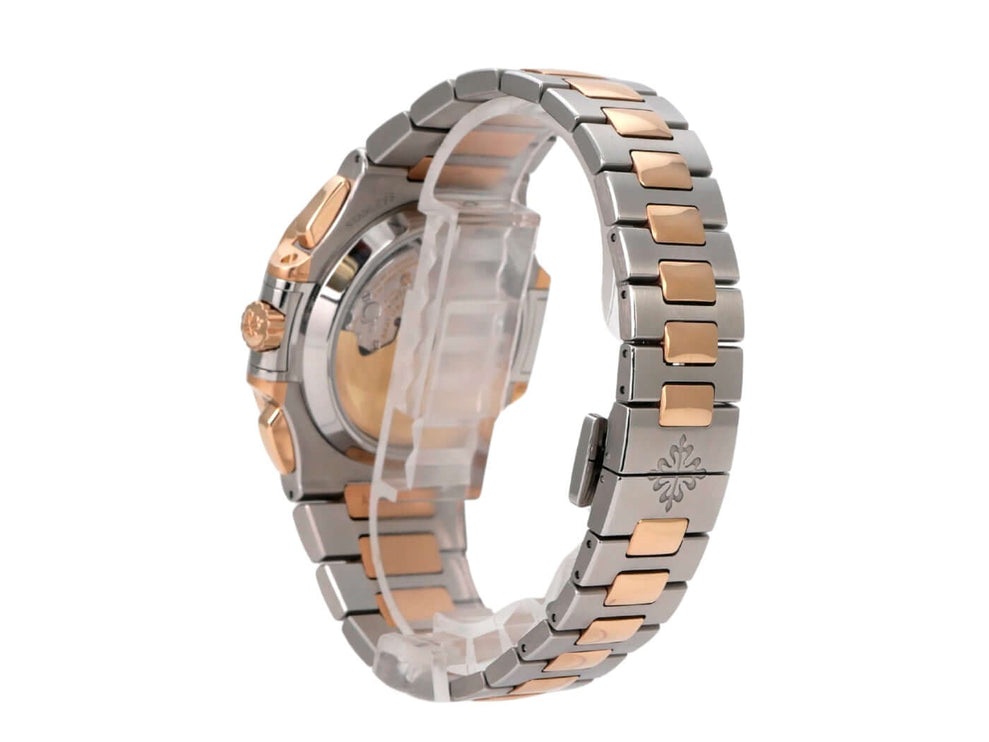 Patek Philippe Nautilus 5980/1AR-001 Edelstahl Roségold, Edelstahl- und Roségoldarmband, Seitenansicht