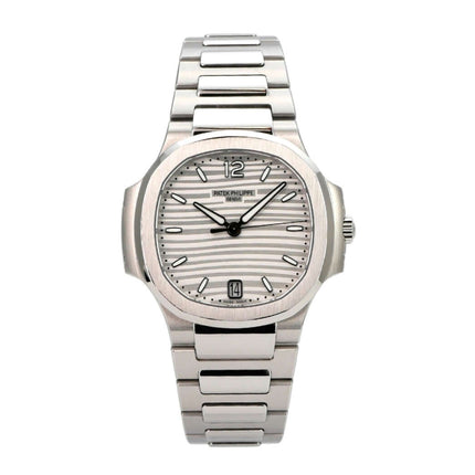 Patek Philippe Nautilus Ladies Ref. 7118/1A-010 Damenuhr aus Edelstahl mit silbernem Zifferblatt