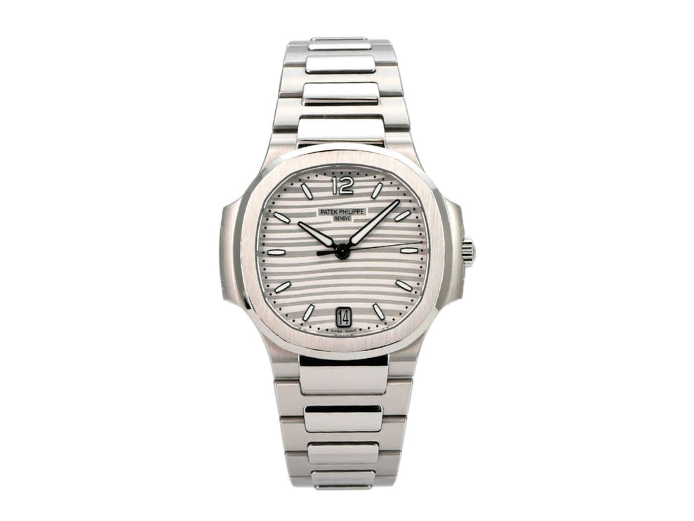 Patek Philippe Nautilus Ladies Ref. 7118/1A-010 Damenuhr aus Edelstahl mit silbernem Zifferblatt