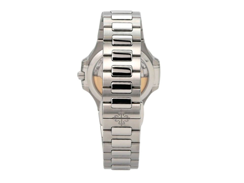 Patek Philippe Nautilus Ladies Ref. 7118/1A-010 Edelstahlarmband und Gehäuse aus Edelstahl, Rückansicht